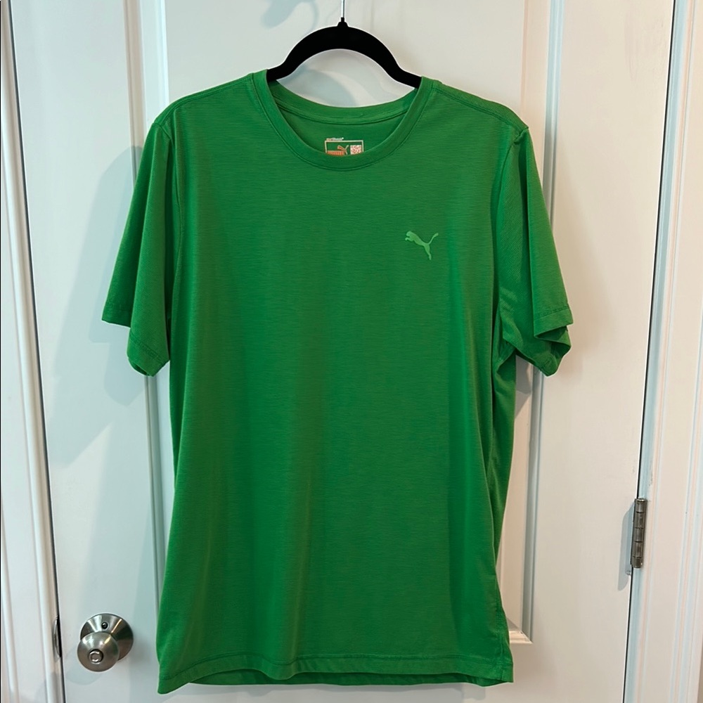 Puma Green Short Sleeve Tee